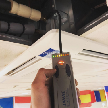 Click Here To Enlarge This Photo Of FREE Air Conditioning Leak Test