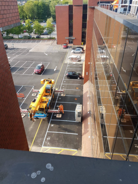 Click Here To Enlarge This Photo Of Commercial Air Conditioning Installation