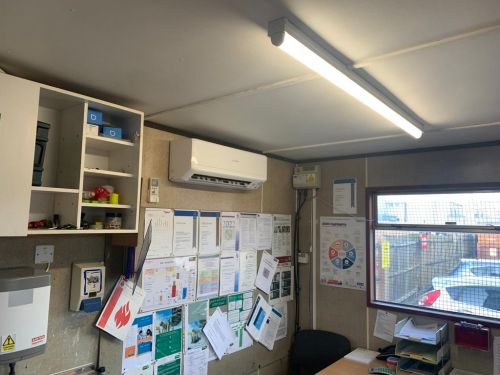 Click Here To Enlarge This Photo Of Cabin air conditioning installation
