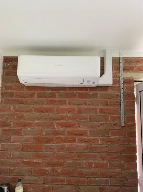Click Here To Enlarge This Photo Of Home Office Air Conditioning Install