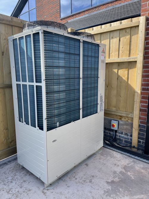 Click Here To Enlarge This Photo Of Mitsubishi Heavy VRV Installation 