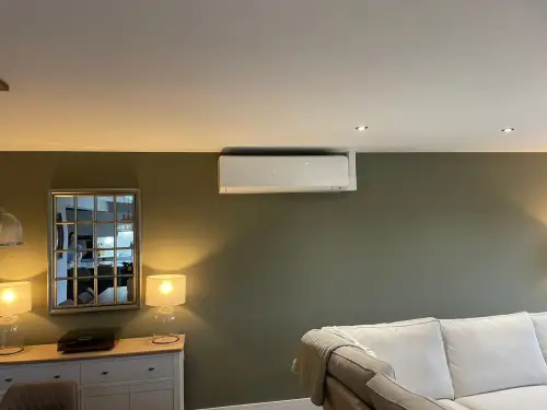 Click Here To Enlarge This Photo Of Air Conditioning Wall Mount Install