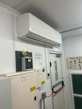 Click Here To Enlarge This Photo Of Quarry Air Conditioning Installation