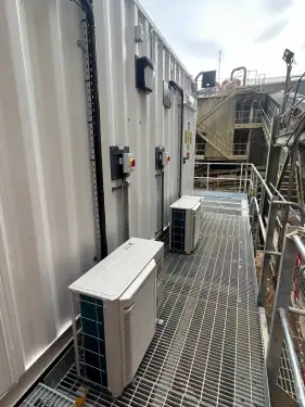 Click Here To Enlarge This Photo Of Quarry Air Conditioning Installation