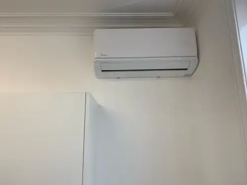 Click Here To Enlarge This Photo Of Midea Wall Mount A/C in dental practice