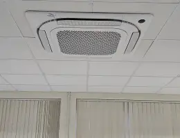 Midea Cassette-Type Air Conditioning Unit Installed in an Office