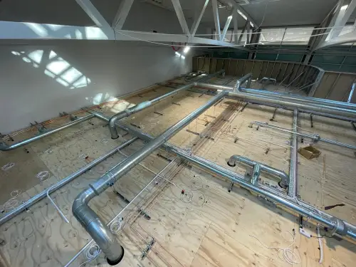 Click Here To Enlarge This Photo Of Gym Changing Room Ventilation
